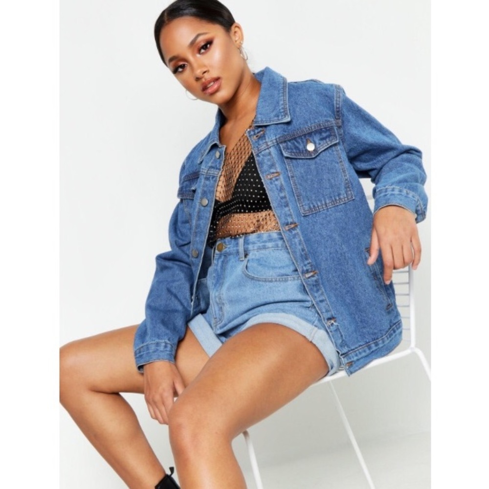 Boohoo Oversized Denim Jacket